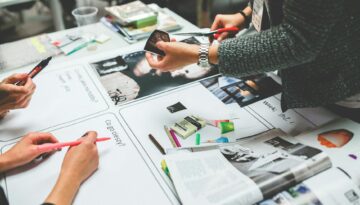 working in a group